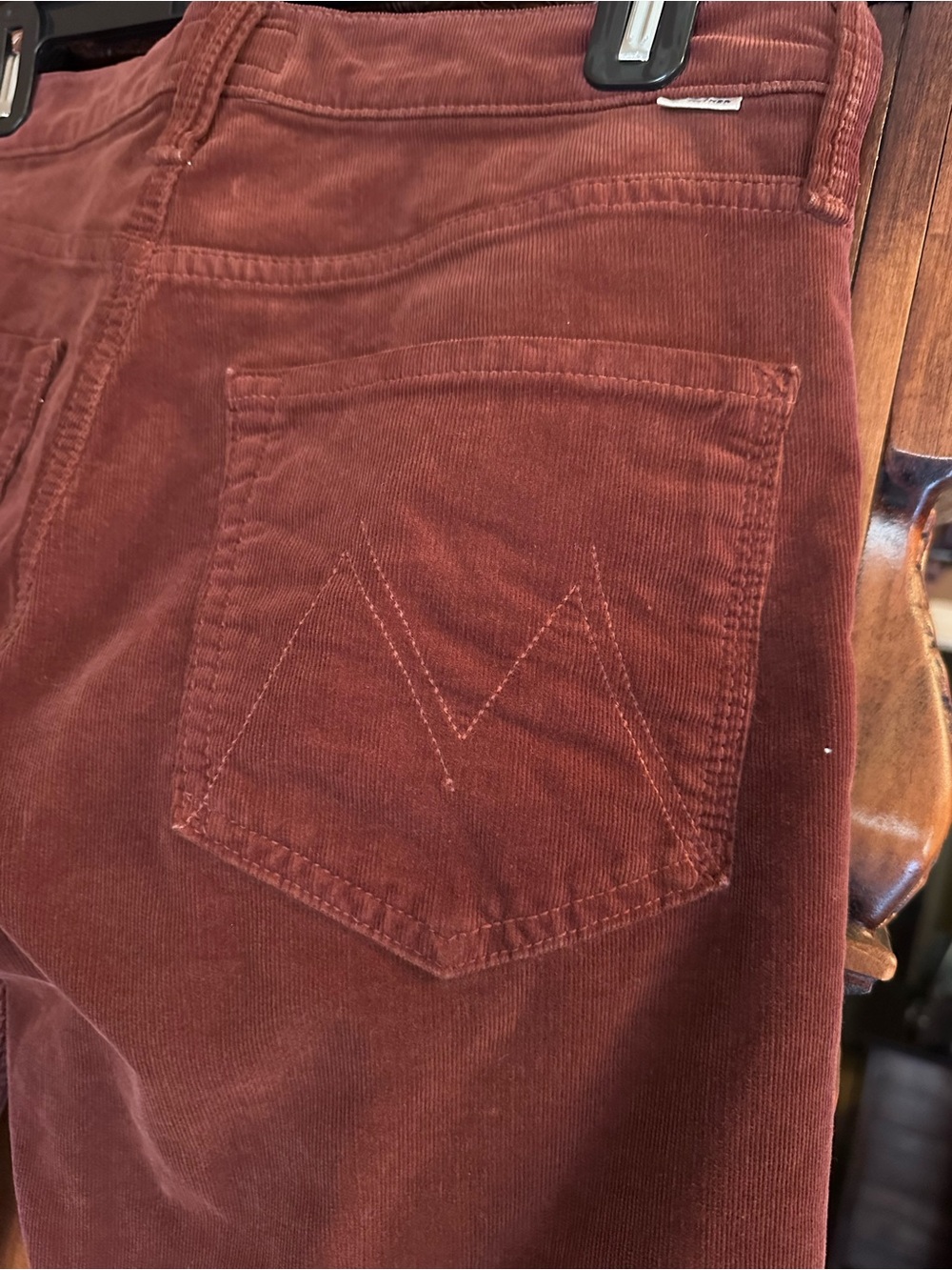 MOTHER Mid Rise Rider Ankle Cords - Picture 9 of 9